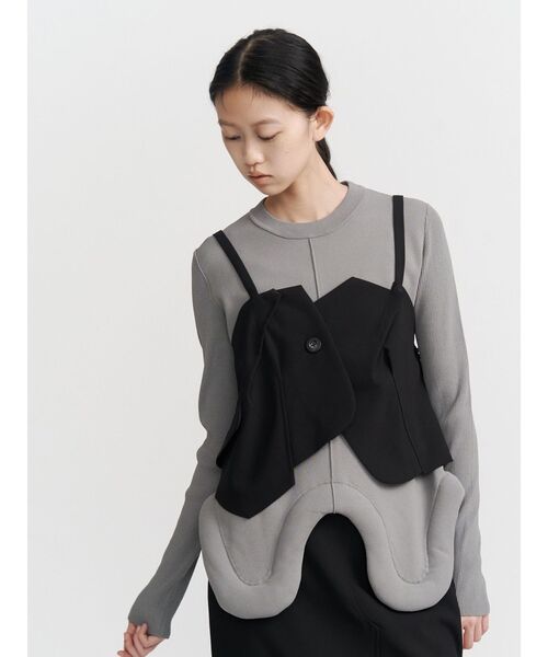 UN3D.（アンスリード） ニット セーター EDGE WAVE KNIT / エッジ