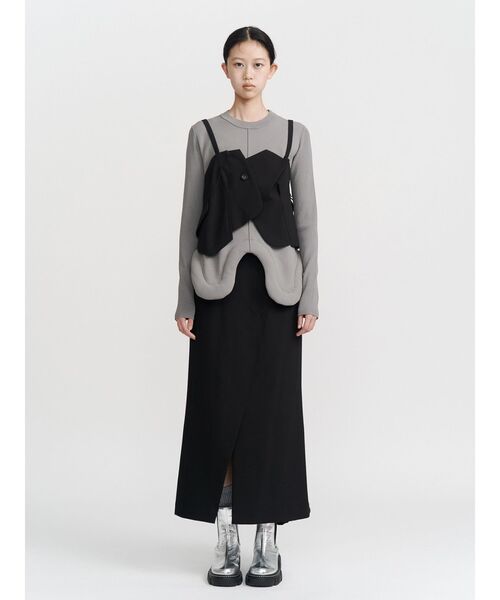 UN3D.（アンスリード） ニット セーター EDGE WAVE KNIT / エッジ