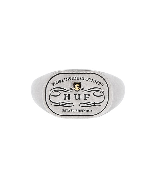 HUF（ハフ） 指輪 リング WORLDWIDE CLOTHIERS SIGNET RING メンズ