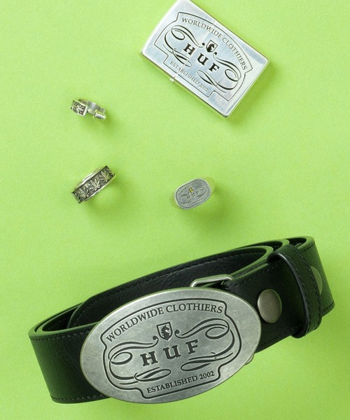 HUF（ハフ） 指輪 リング WORLDWIDE CLOTHIERS SIGNET RING メンズ