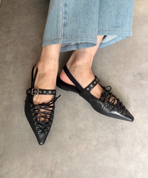 Jeffrey Campbell（ジェフリーキャンベル） パンプス レースアップ