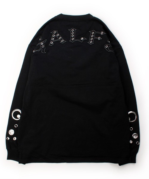 GALFY（ガルフィー） tシャツ A'GEM/9 × .kom 穴あきPUNCHロンTee