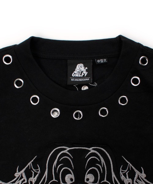 GALFY（ガルフィー） tシャツ A'GEM/9 × .kom 穴あきPUNCHロンTee