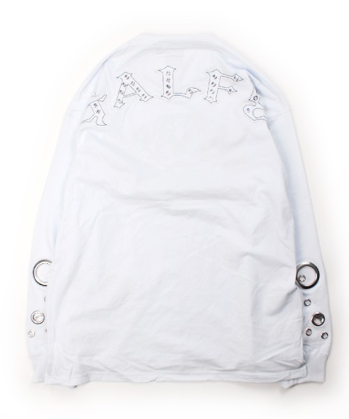 GALFY（ガルフィー） tシャツ A'GEM/9 × .kom 穴あきPUNCHロンTee