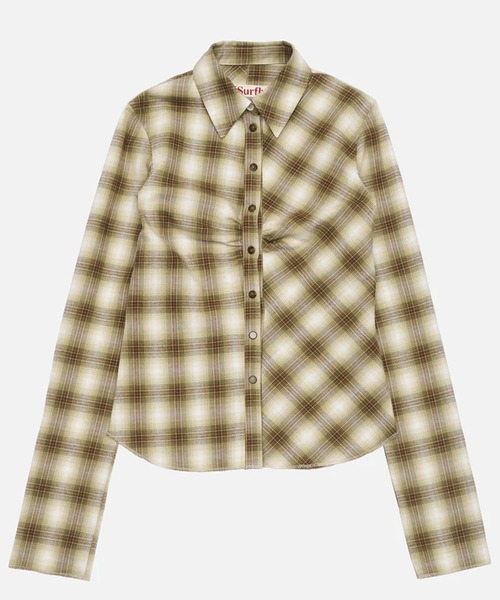 ブラウス シャツ Stockholm Surfboard Club/ストックホルムサーフボードクラブ シャツ Flannel Blouse