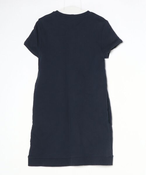 「TOMMY HILFIGER」 半袖ワンピース M ネイビー レディース_画像2