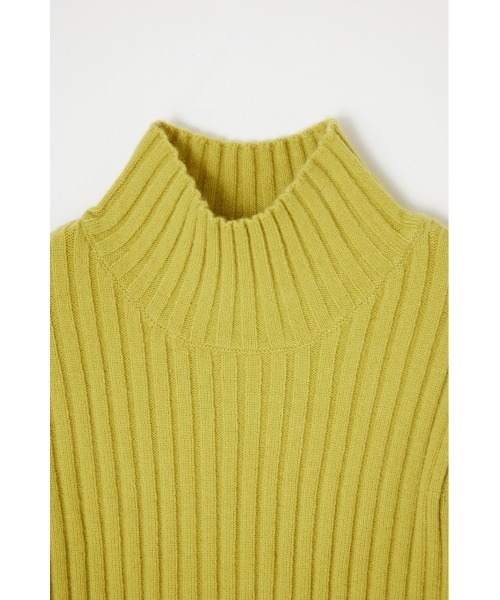 「THROW by SLY」 長袖ニット FREE ライム レディース_画像3