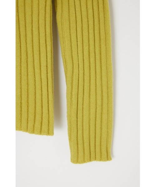 「THROW by SLY」 長袖ニット FREE ライム レディース_画像5
