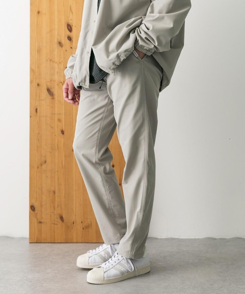 「URBAN RESEARCH DOORS」 イージーパンツ LARGE ブラウン メンズ_画像2