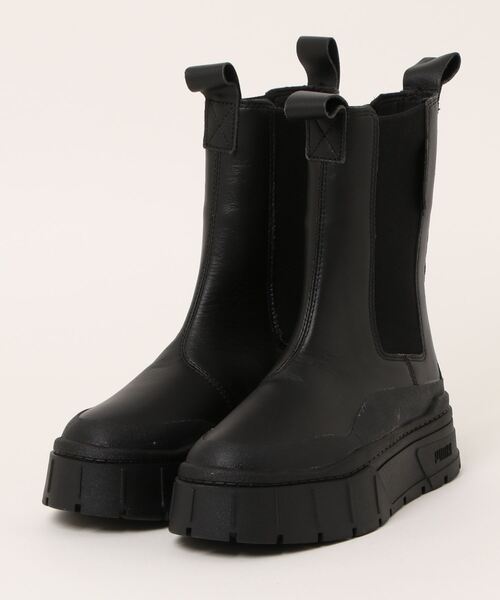 「PUMA」 ブーツ 22.0cm ブラック レディース_画像4