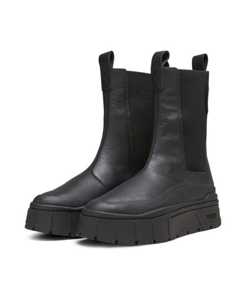 「PUMA」 ブーツ 22.0cm ブラック レディース_画像6