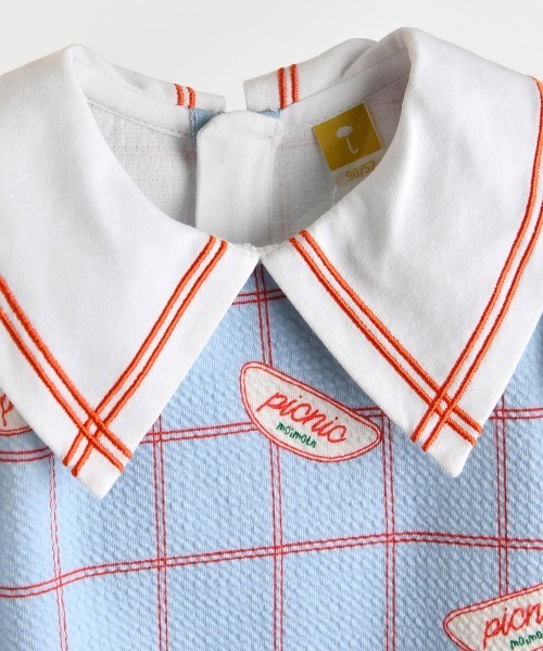 ワンピース Picnicチェック長袖ワンピース キッズ 子供服 女の子 