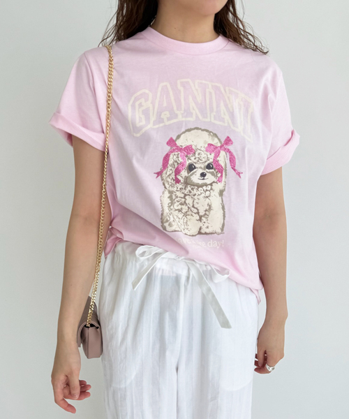 EDIT. FOR LULU（エディットフォールル） tシャツ 半袖 「GANNI/ガニー