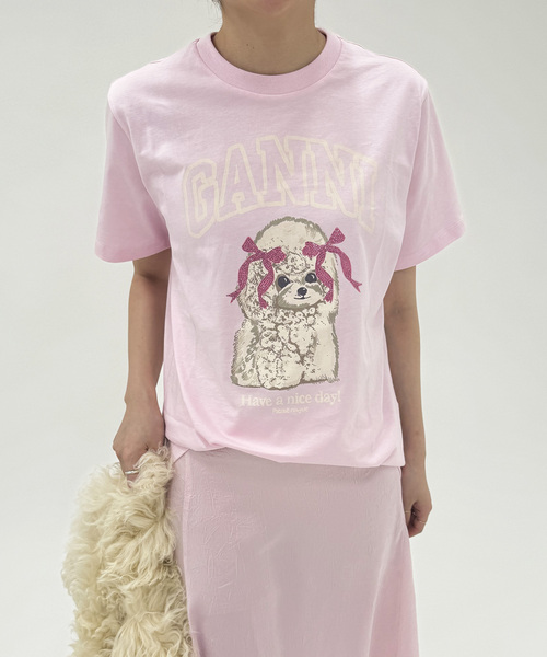 EDIT. FOR LULU（エディットフォールル） tシャツ 半袖 「GANNI/ガニー