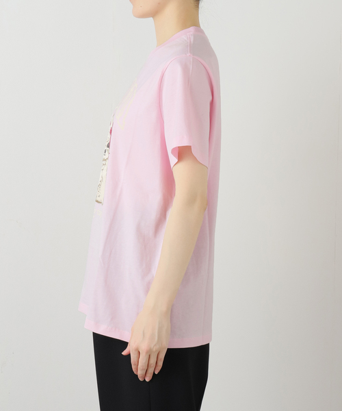 Tシャツ(半袖/袖なし) GANNI Light Stretch Jersey Ganni Fitted EDIT. FOR LULU（エディットフォールル） tシャツ 半袖 「GANNI/ガニー