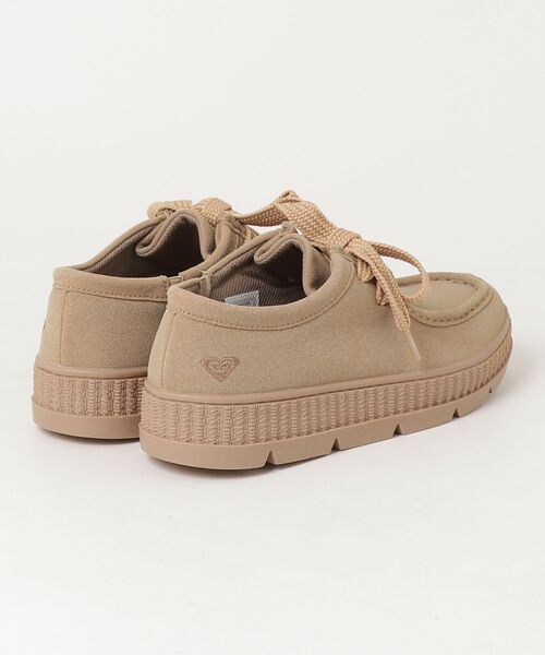 「ROXY」 モカシンシューズ 25cm ベージュ レディース_画像2