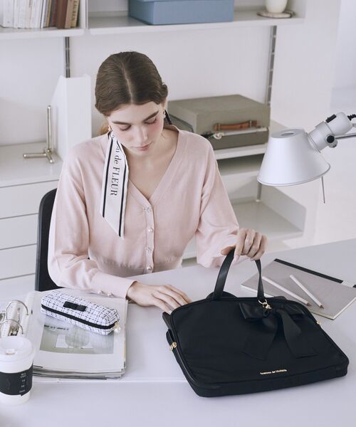 Maison de FLEUR（メゾンドフルール） タブレットケース リボン