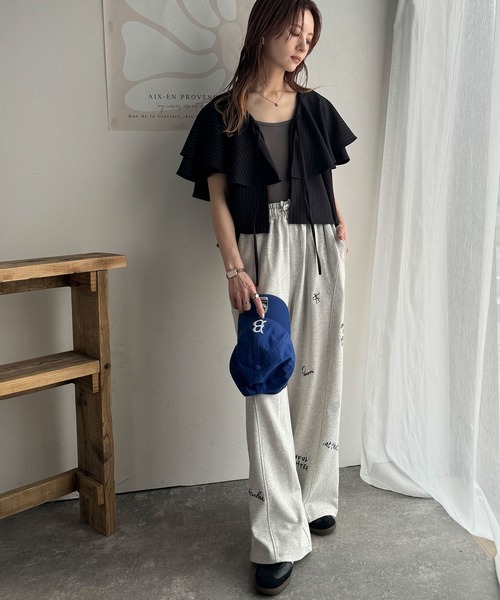 「classicalelf」 半袖ブラウス X-LARGE ブラウン レディース_画像6