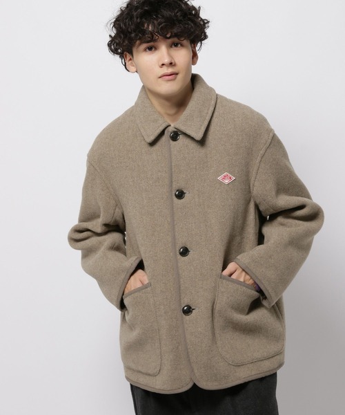 DANTON カバーオール サイズ40 ベージュ Danton（ダントン） カバーオール MEDIUM ベージュ メンズ : ZOZOTOWN