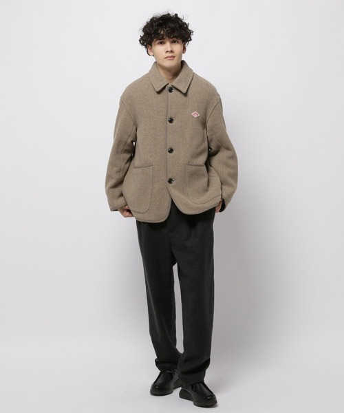 Danton（ダントン） カバーオール MEDIUM ベージュ メンズ : ZOZOTOWN