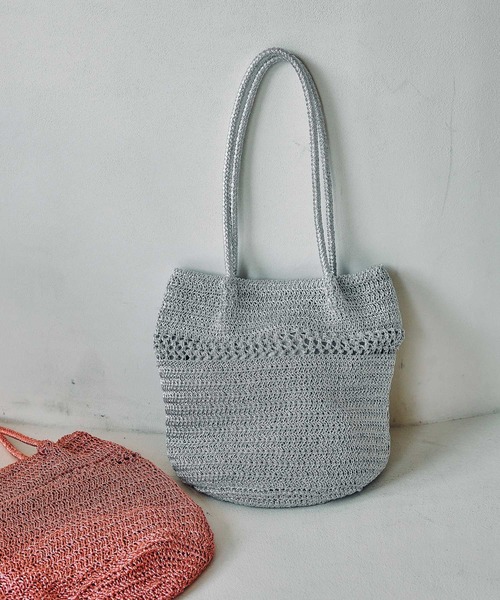ショルダーバッグ バッグ メタリックヤーントート　646439「KKfashion紹介アイテム」 レディースの画像
