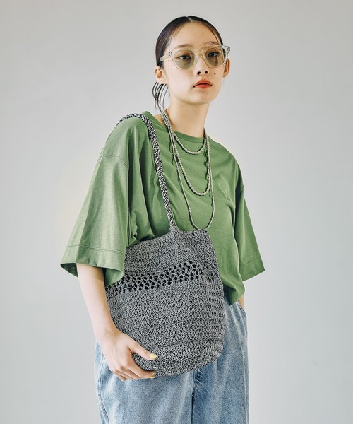 ショルダーバッグ バッグ メタリックヤーントート　646439「KKfashion紹介アイテム」 レディースの画像