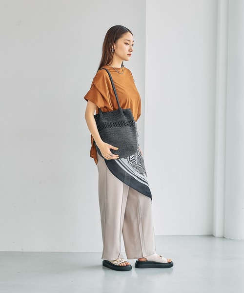 ショルダーバッグ バッグ メタリックヤーントート　646439「KKfashion紹介アイテム」 レディースの画像