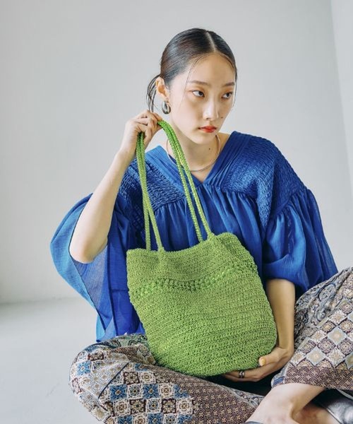 ショルダーバッグ バッグ メタリックヤーントート　646439「KKfashion紹介アイテム」 レディースの画像