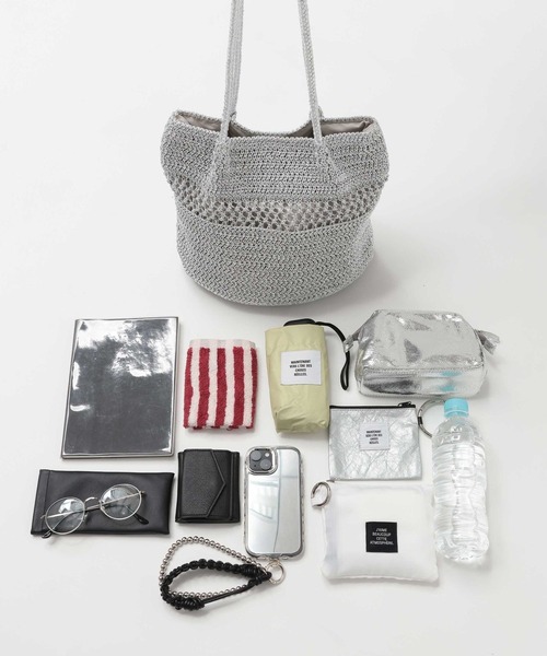 ショルダーバッグ バッグ メタリックヤーントート　646439「KKfashion紹介アイテム」 レディースの画像