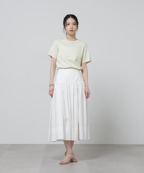 tシャツ Anti Soaked(R) 汗染み防止カラフルクルーTシャツ レディースの画像