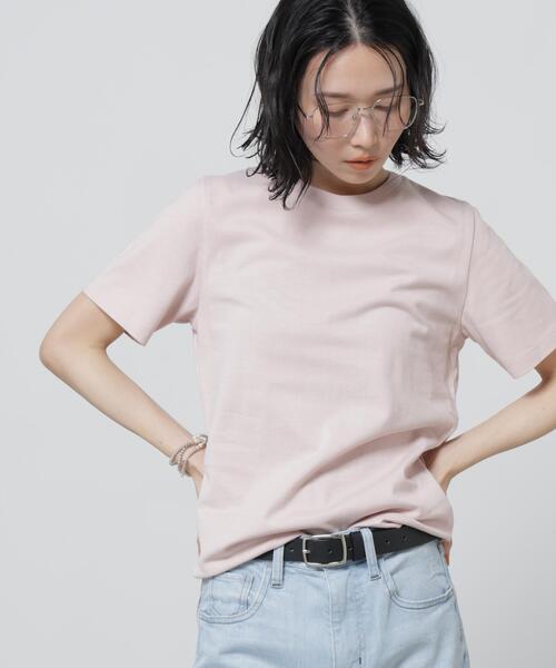 tシャツ Anti Soaked(R) 汗染み防止カラフルクルーTシャツ レディースの画像