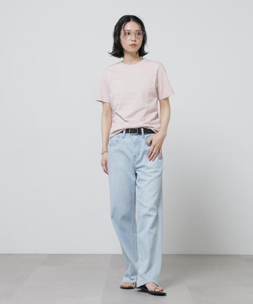 tシャツ Anti Soaked(R) 汗染み防止カラフルクルーTシャツ レディースの画像