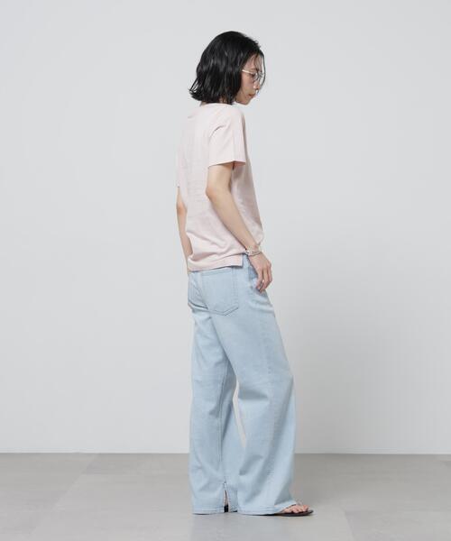 tシャツ Anti Soaked(R) 汗染み防止カラフルクルーTシャツ レディースの画像