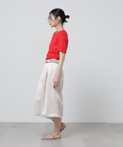 tシャツ Anti Soaked(R) 汗染み防止カラフルクルーTシャツ レディースの画像