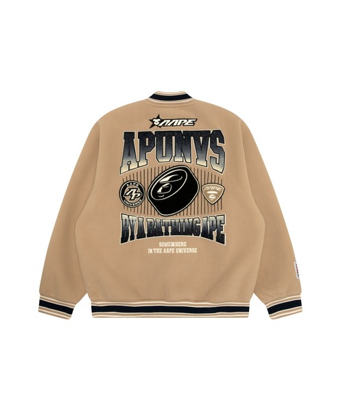 「AAPE BY A BATHING APE」 ブルゾン MEDIUM ネイビー メンズの画像