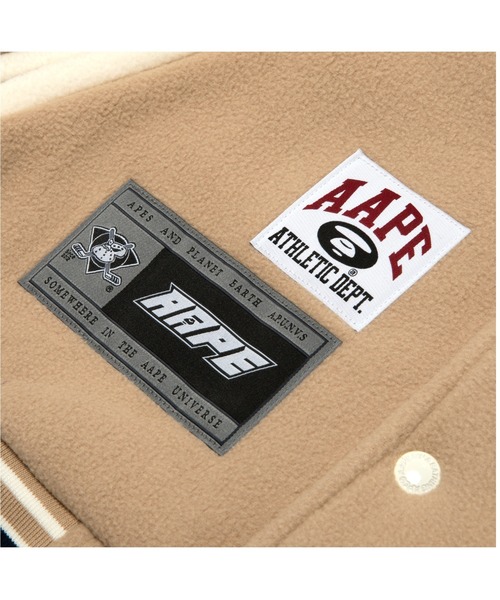 「AAPE BY A BATHING APE」 ブルゾン MEDIUM ネイビー メンズの画像