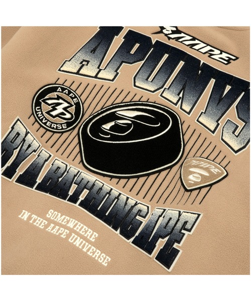 「AAPE BY A BATHING APE」 ブルゾン MEDIUM ネイビー メンズの画像