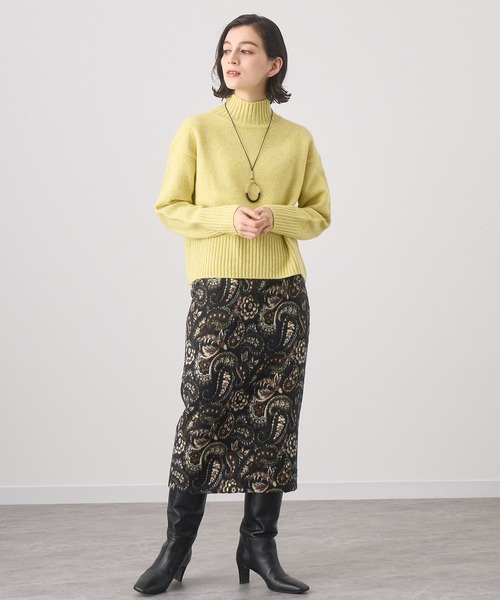 「ANAYI」 タイトスカート 36 ブラック レディースの画像