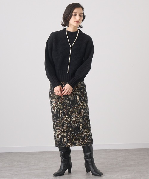「ANAYI」 タイトスカート 36 ブラック レディースの画像