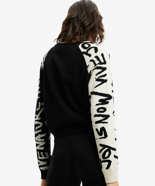 「Desigual」 7分袖ニット X-SMALL ホワイト レディース_画像5