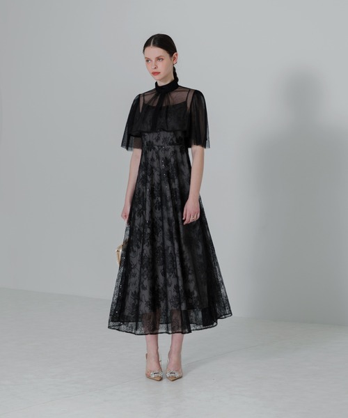 Leja（レジャ） コンビワンピース MEDIUM ブラック レディース