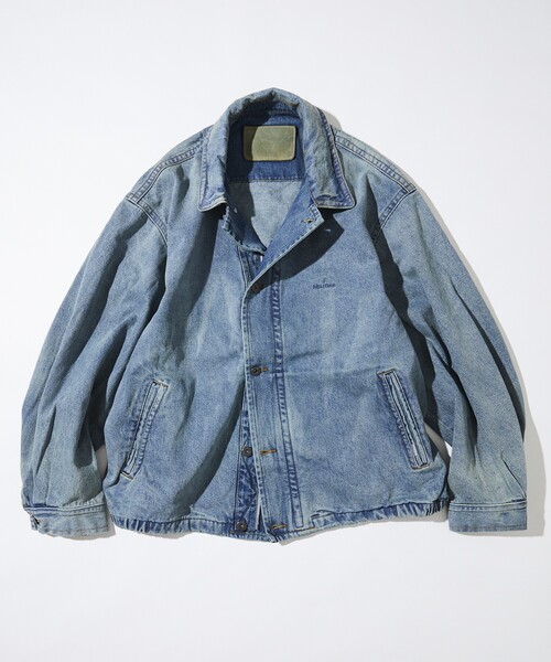 「NAUTICA」 デニムジャケット MEDIUM ネイビー メンズ_画像2