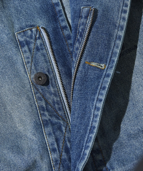「NAUTICA」 デニムジャケット MEDIUM ネイビー メンズ_画像8