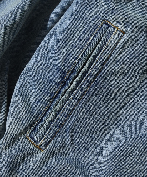 「NAUTICA」 デニムジャケット MEDIUM ネイビー メンズ_画像9