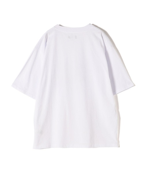 「SHIPS.me」 半袖Tシャツ M ホワイト×ブラック レディース_画像8