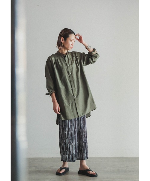 「FIL DE FER」 長袖シャツ FREE ブルー レディース_画像6