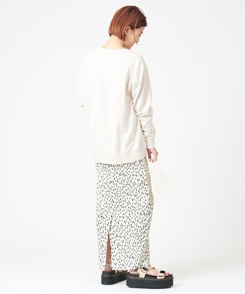 「U by SPICK&SPAN」 スウェットカットソー FREE ベージュ レディース_画像9