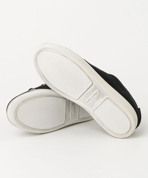 「SAINT LAURENT PARIS」 ローカットスニーカー 34 ブラック レディース_画像3