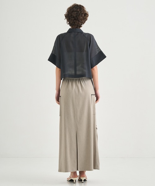 CITY TOKYO リネンシャツ ブラウス シャツ 半袖 「CITY TOKYO/シティー