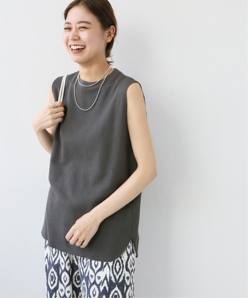 「JOURNAL STANDARD relume」 ノースリーブトップス FREE ホワイト レディース_画像6
